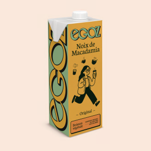 Boisson végétale de noix de macadamia BIO EGOZ
